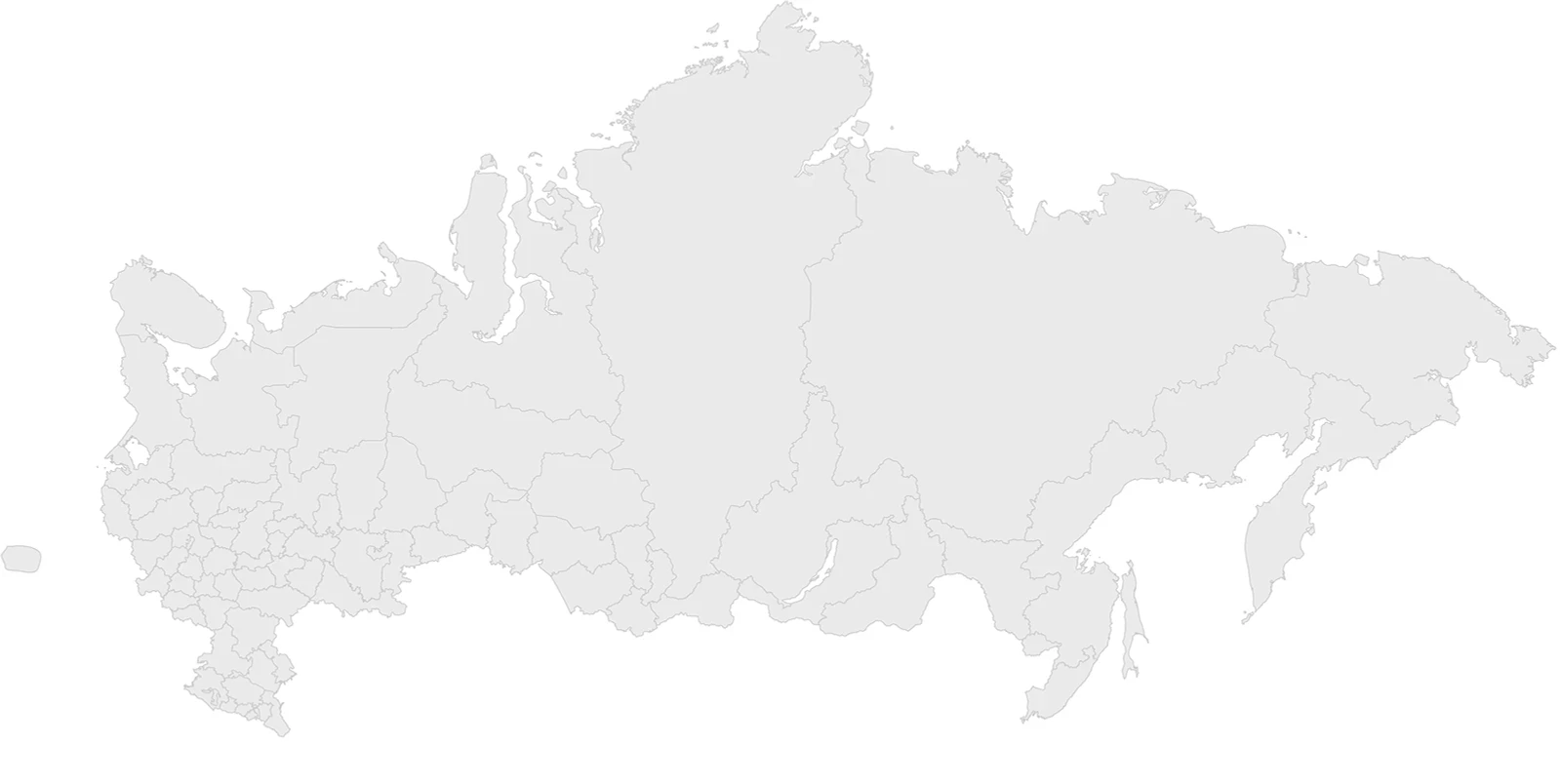 Карта поставок мясосырья по России из Липецка